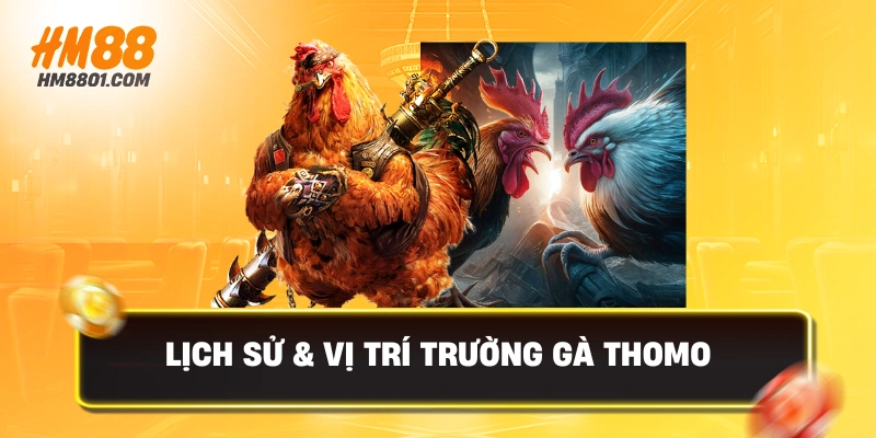 Lịch sử vị trí trường gà thomo